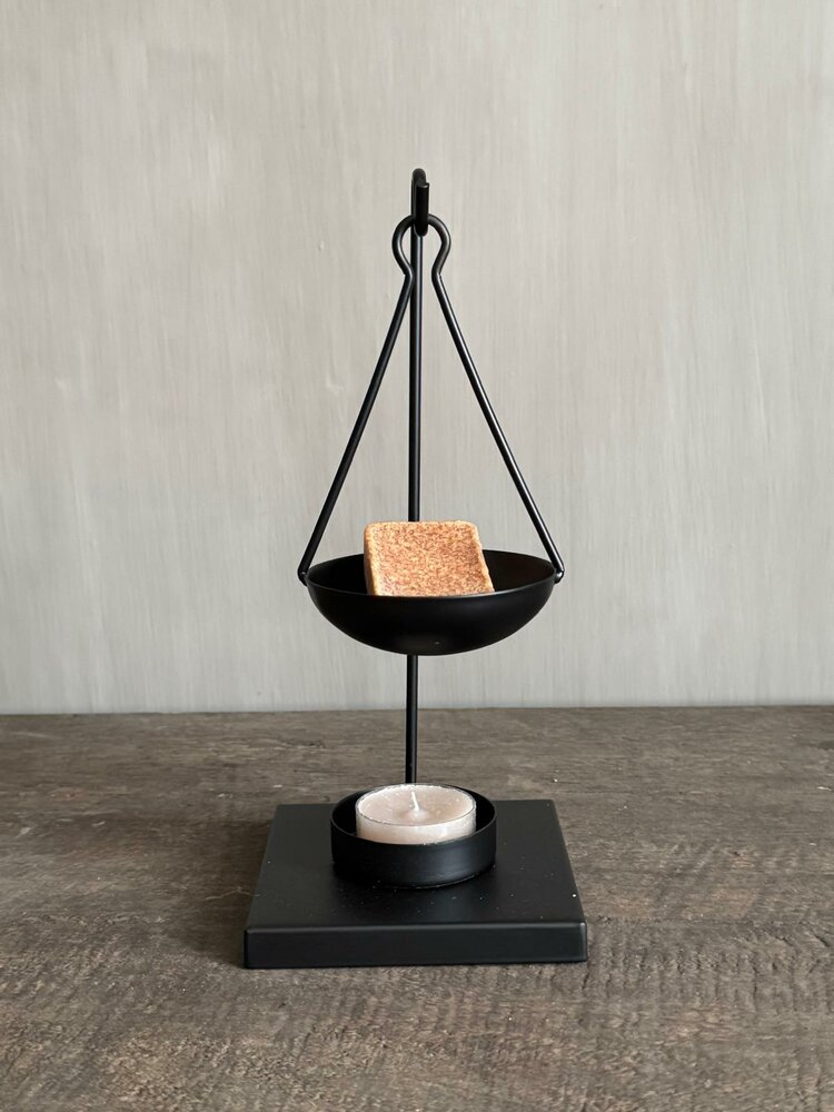 Geurbrander voor amberblokjes 