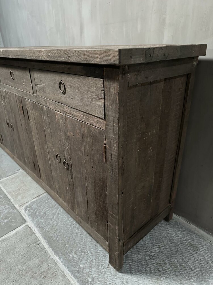 Dressoir Driftwood 6-deurs /4 lades  