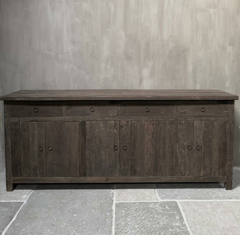 Dressoir Driftwood 6-deurs /4 lades  