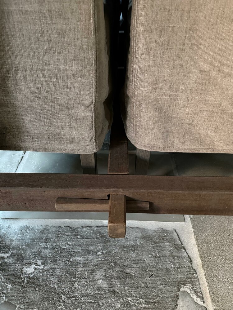 Eettafel Driftwood A poot| Landelijke eettafel met A poot (via bestelling)