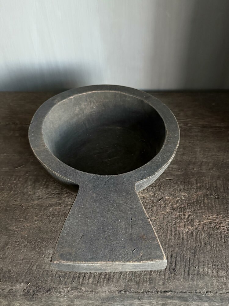 Houten schaal met handvat Joko Luksa S