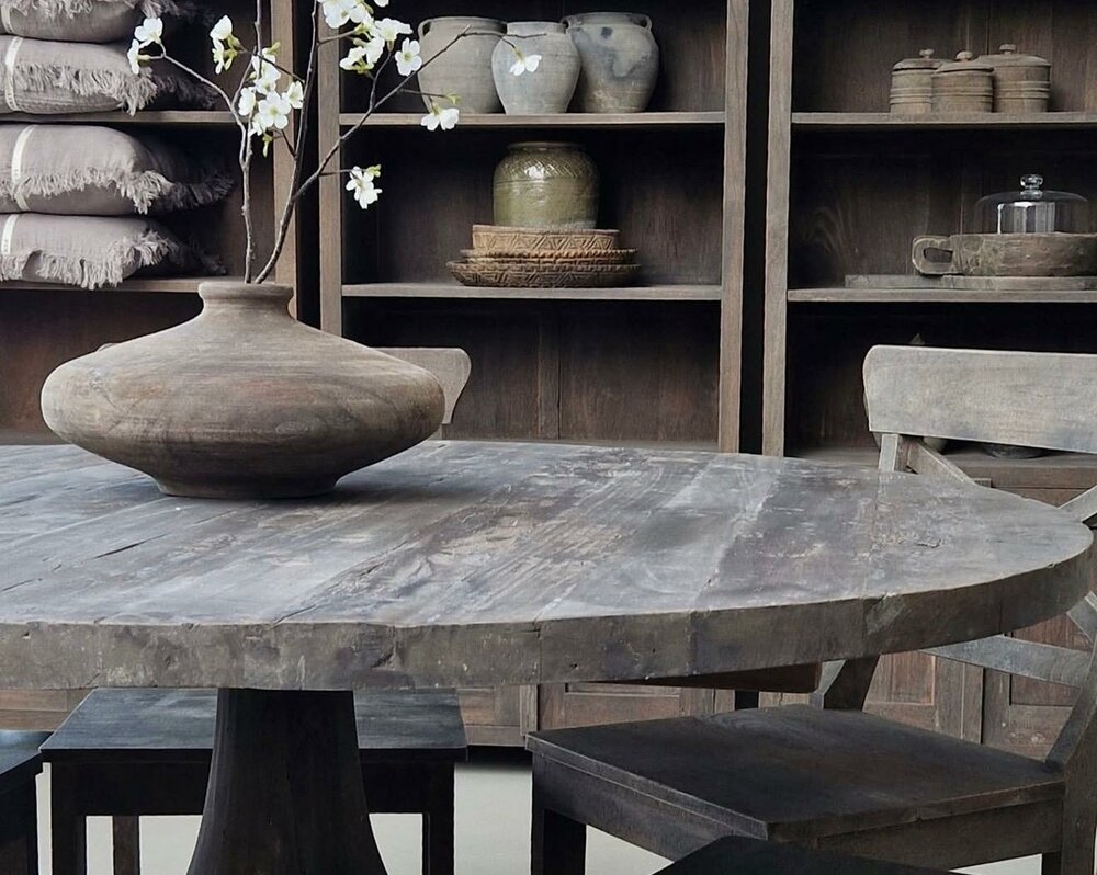 Houten vaas Anton Luksa 