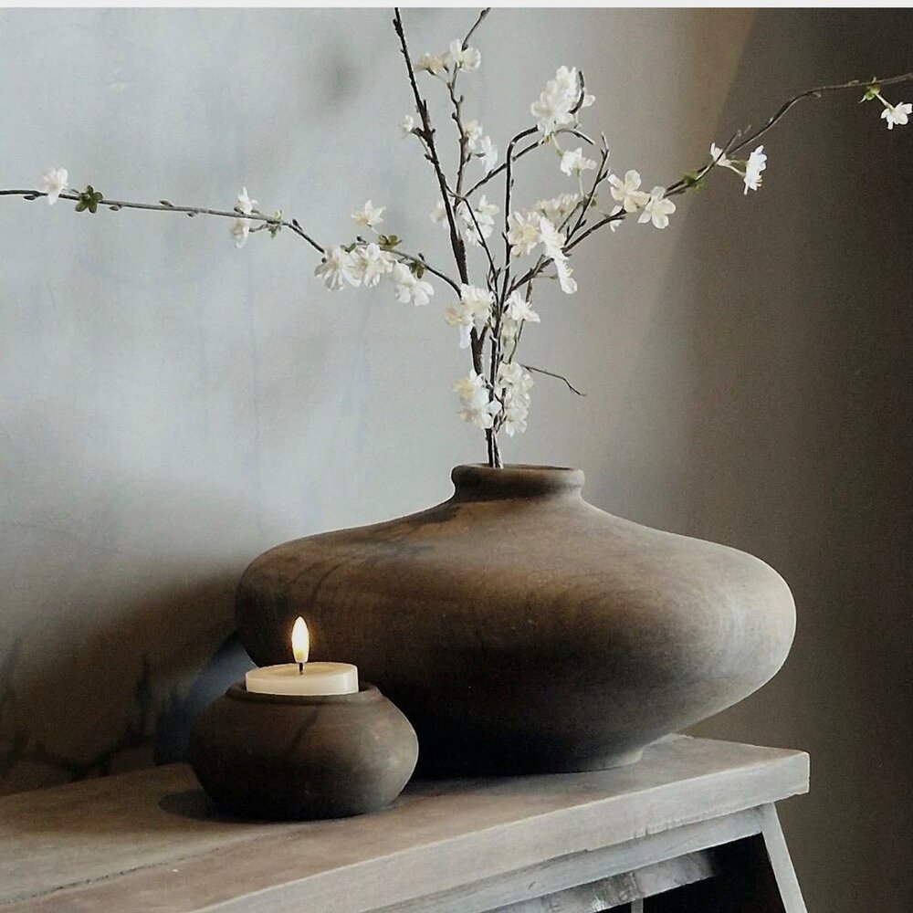 Houten vaas Anton Luksa 