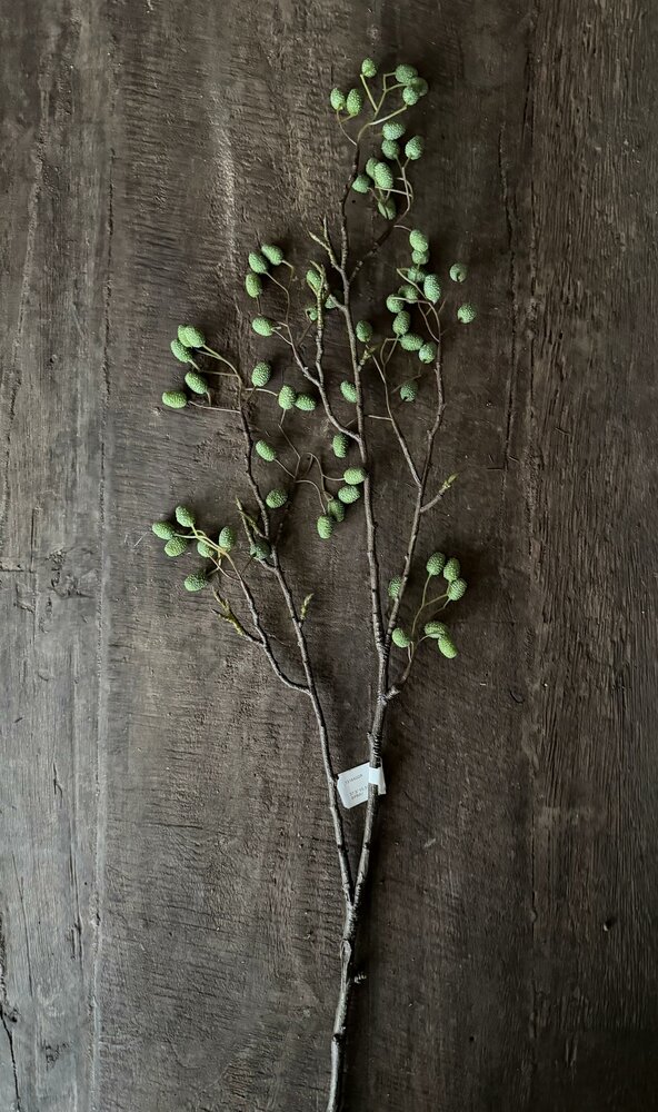Elzentak | Catkins spray groen kunsttak