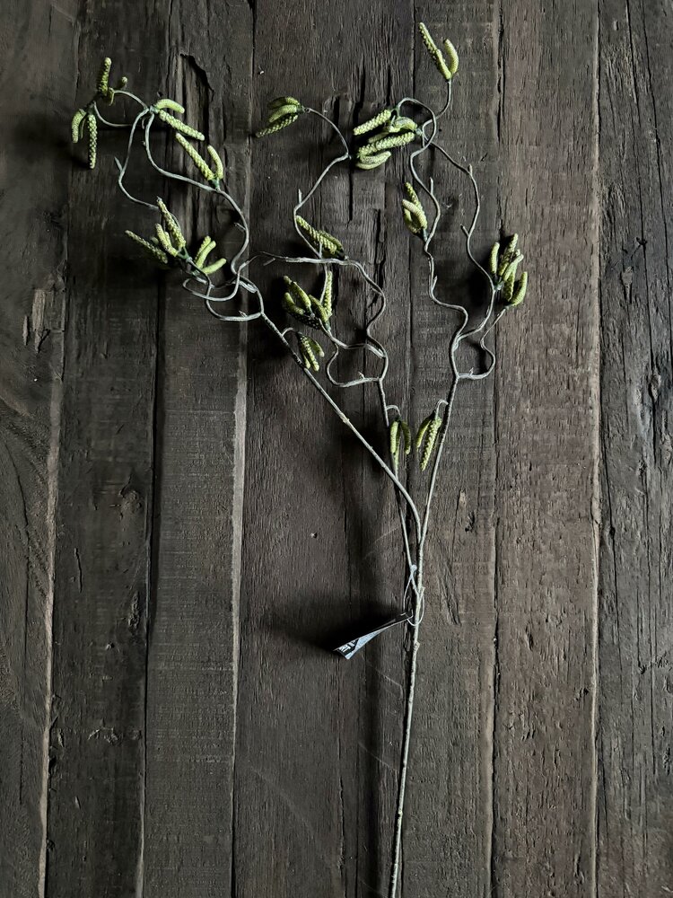 Corylus flower spray | kronkel hazelaar kunsttak