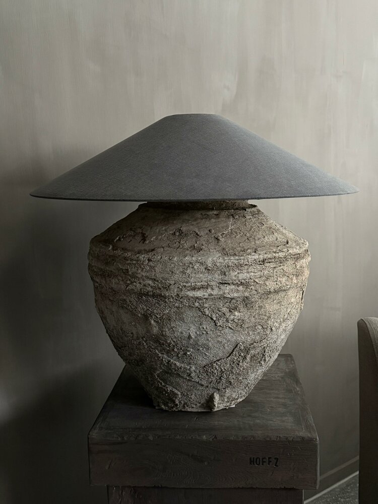 Chinese lampenkap  Elephant Aura Peeperkorn 70cm doorsnee  (afhalen)