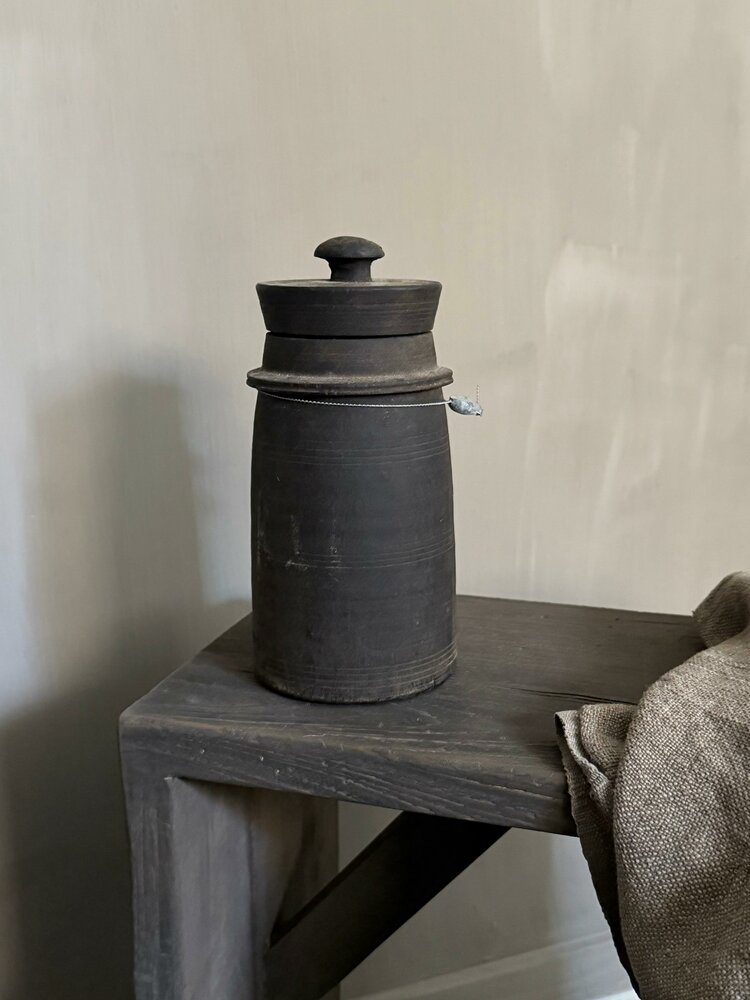 Authentieke houten Hoffz kruik H2