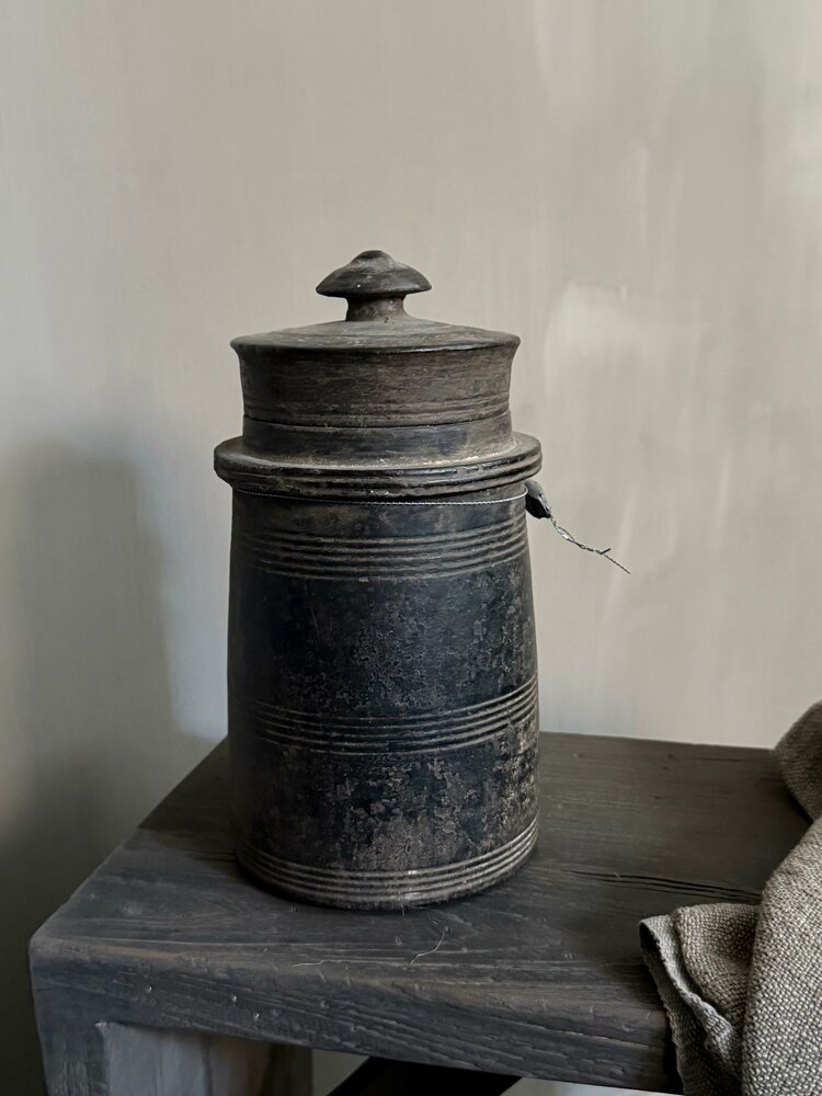 Authentieke houten Hoffz kruik H3