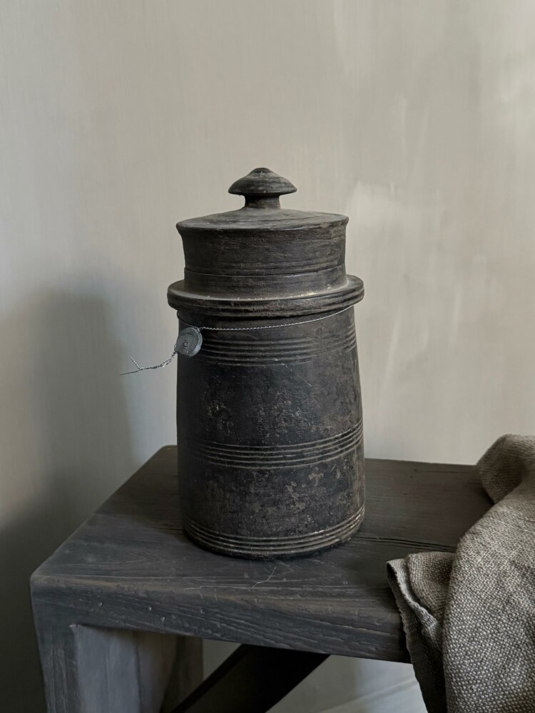 Authentieke houten Hoffz kruik H3