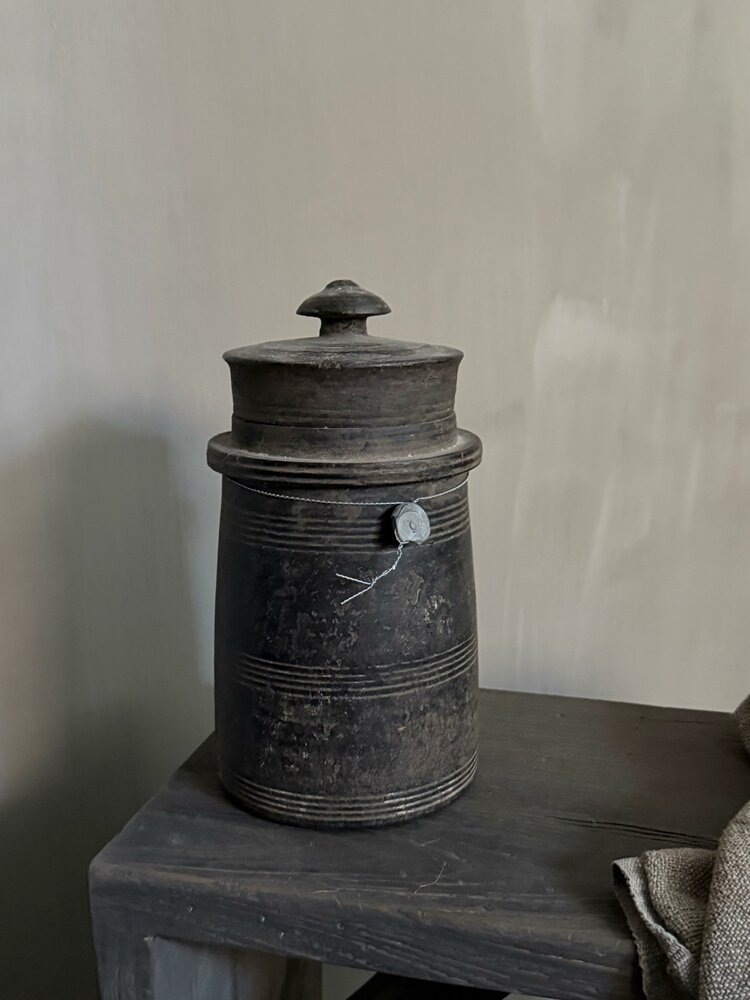 Authentieke houten Hoffz kruik H3