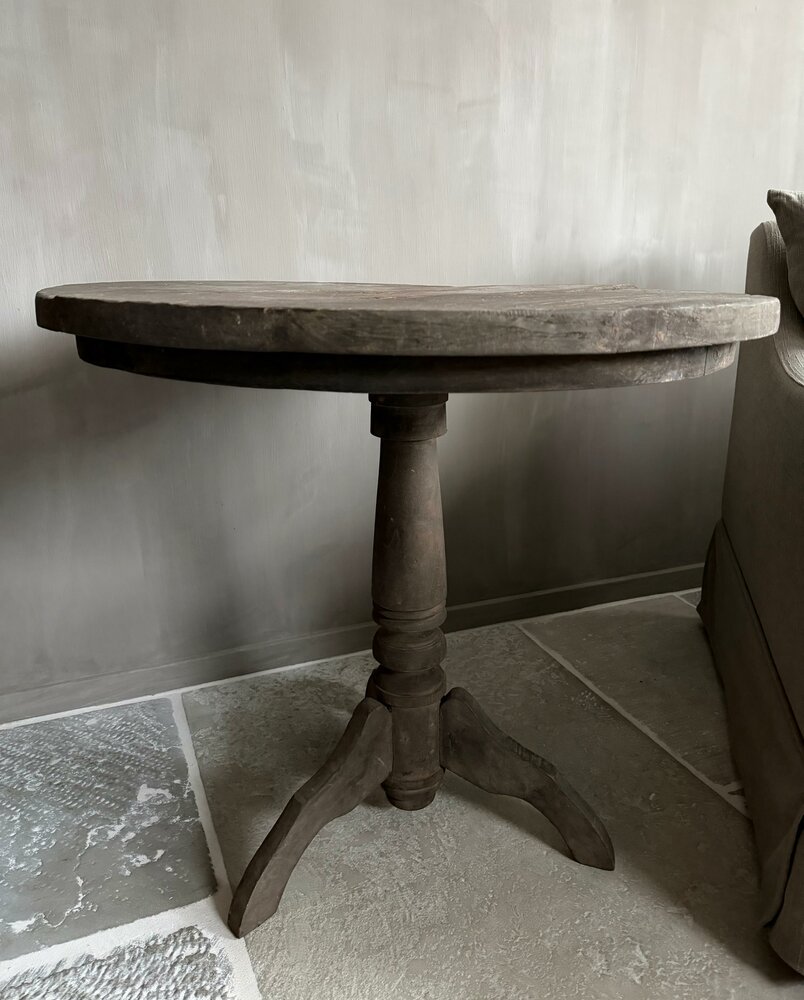 Wijntafel Old Barn | Wijntafel oud hout 80cm