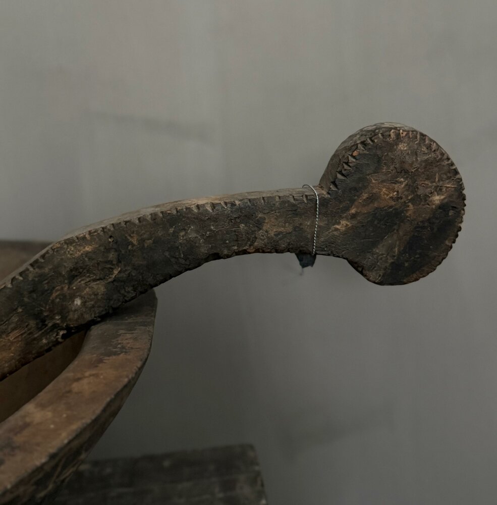 Authentieke houten lepel Hoffz