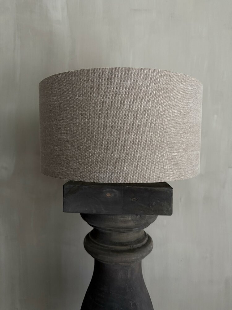Cilinder lampenkap taupe 40/20 (afhalen)