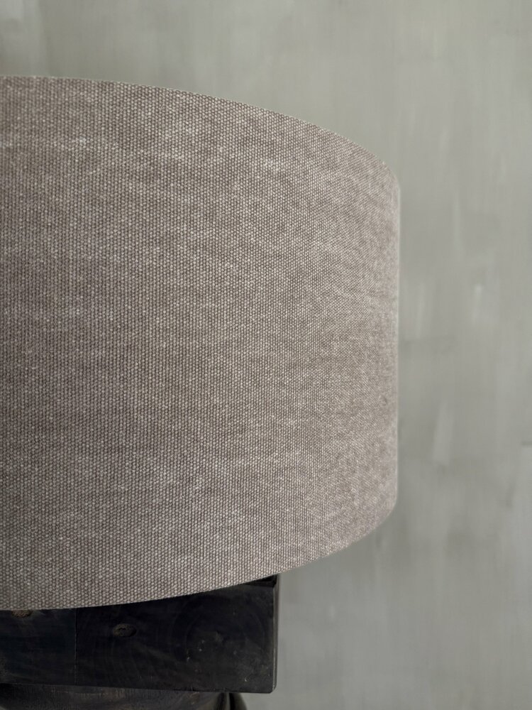 Cilinder lampenkap taupe 40/20 (afhalen)