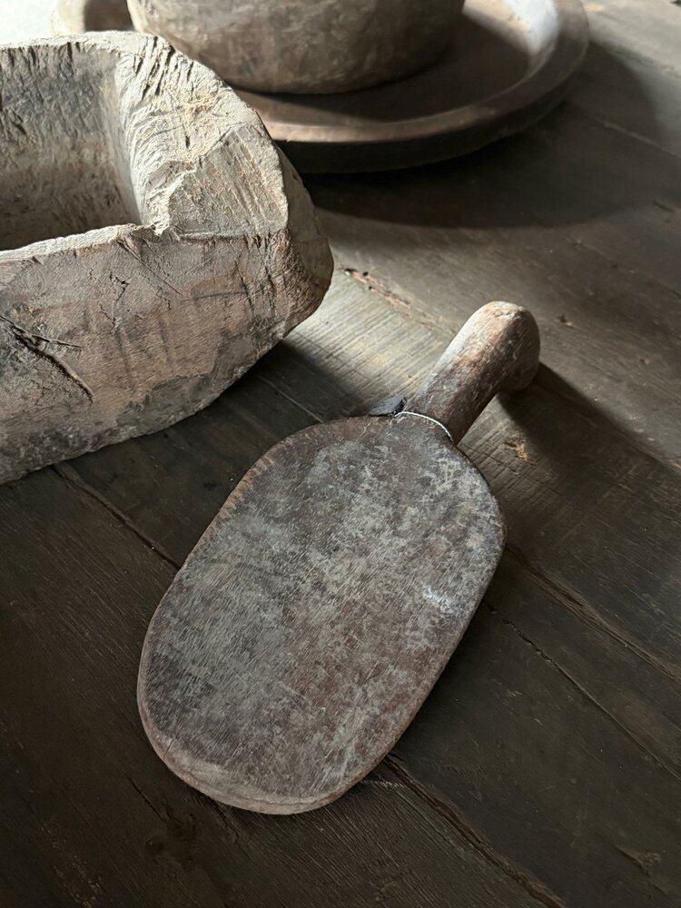 Houten schep A Hoffz