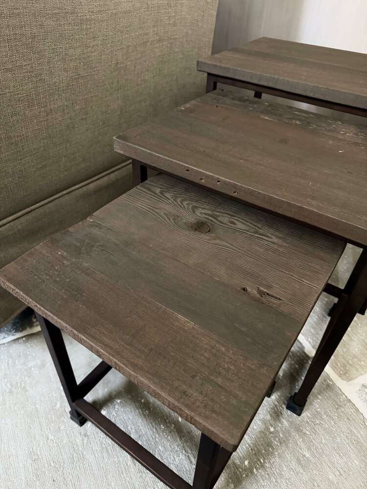 3 delige set bijzettafeltjes Hoffz