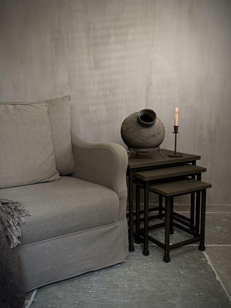 3 delige set bijzettafeltjes Hoffz