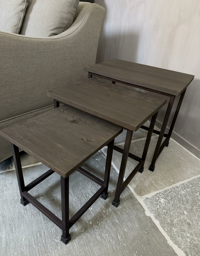 3 delige set bijzettafeltjes Hoffz