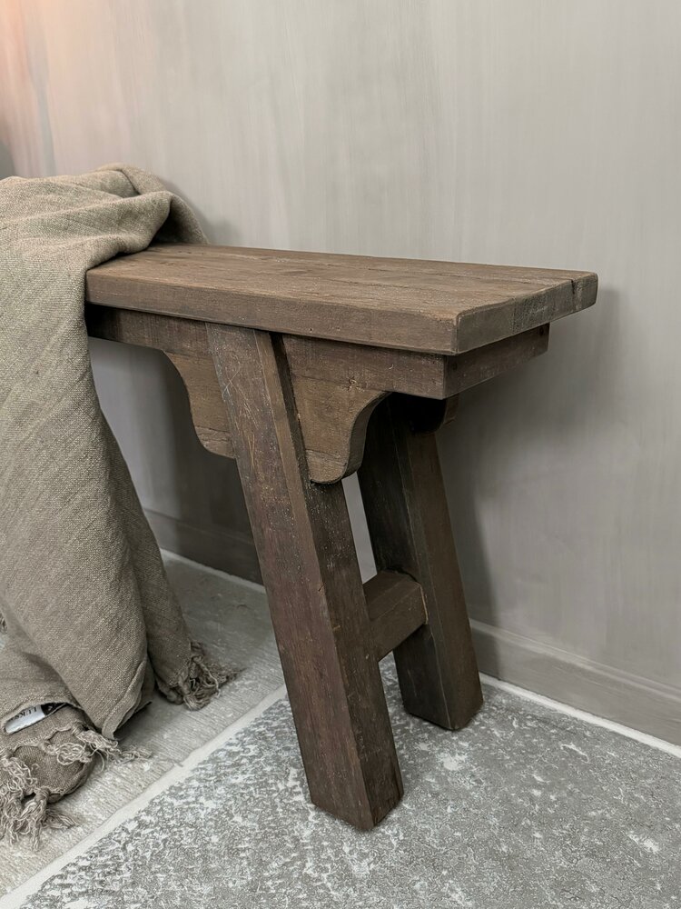 Driftwood bankje | oud houten bankje 120cm B