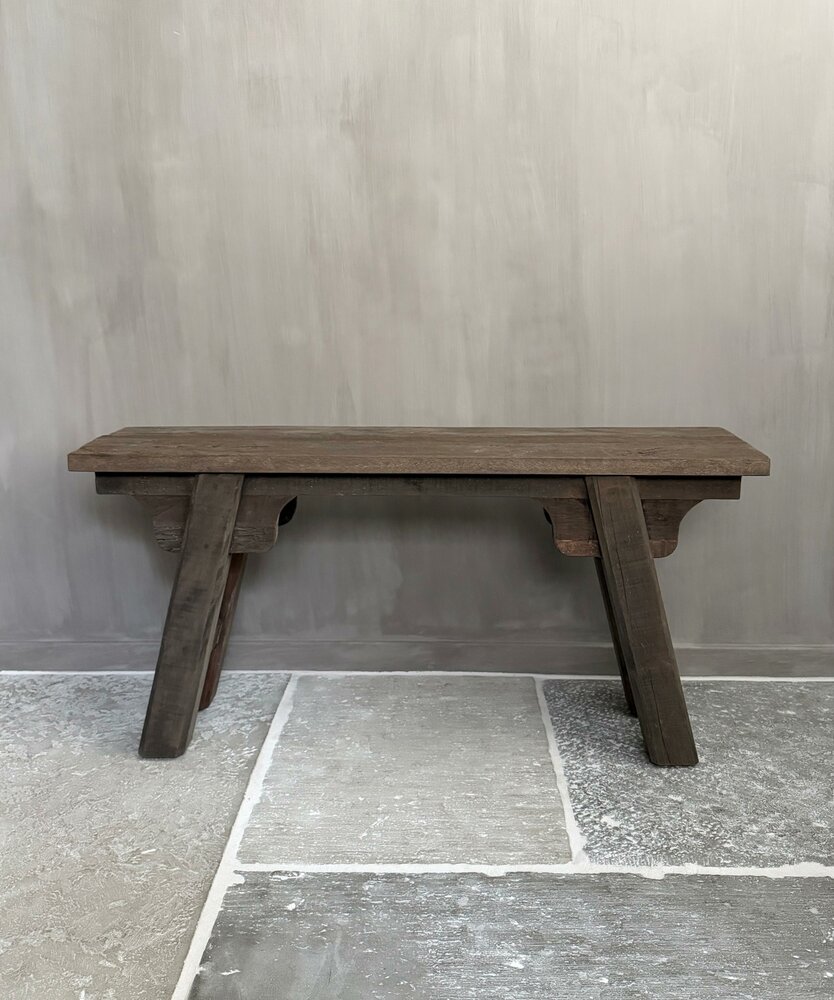 Driftwood bankje | oud houten bankje 100cm A