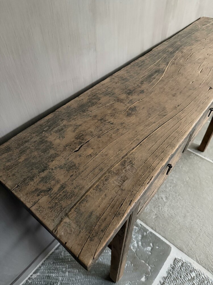 Sidetable Elmwood met 3- lades A