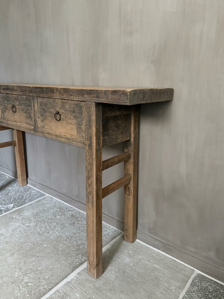 Sidetable Elmwood met 3- lades A