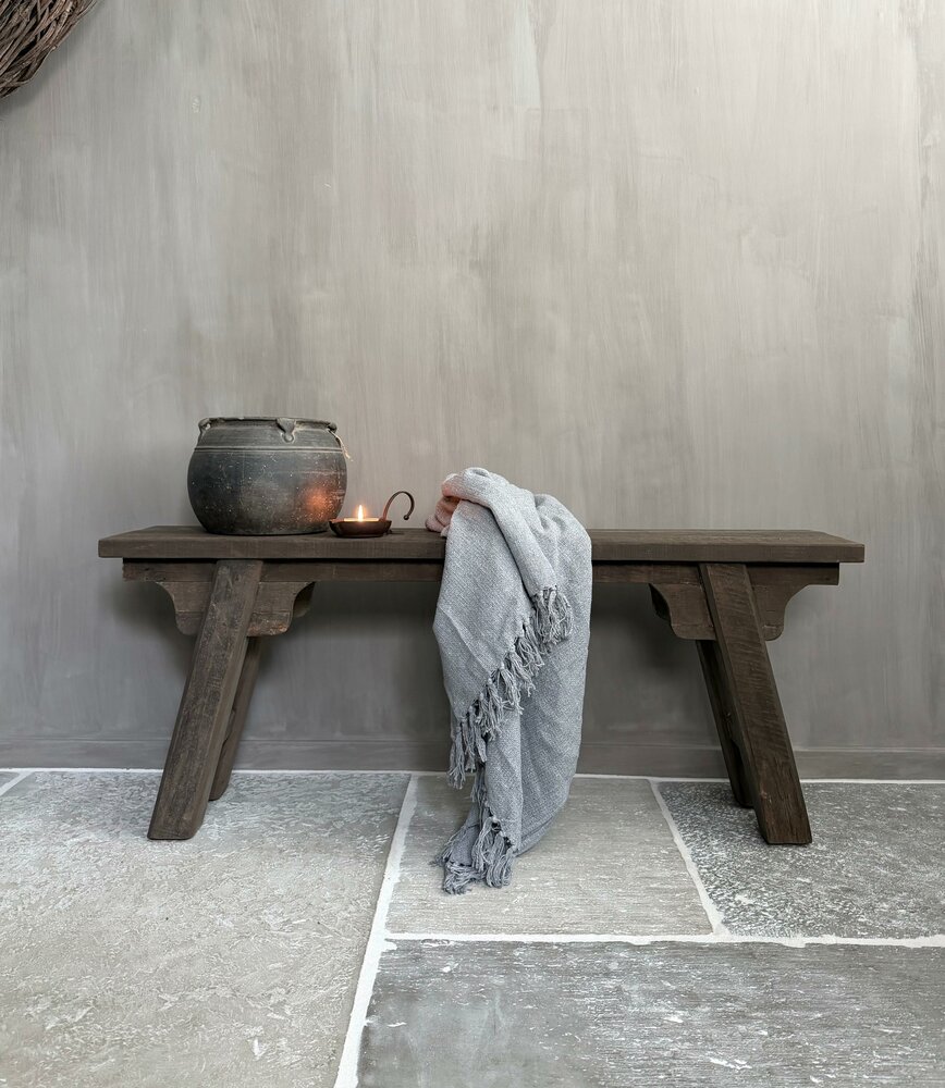 Driftwood bankje | oud houten bankje 120cm A