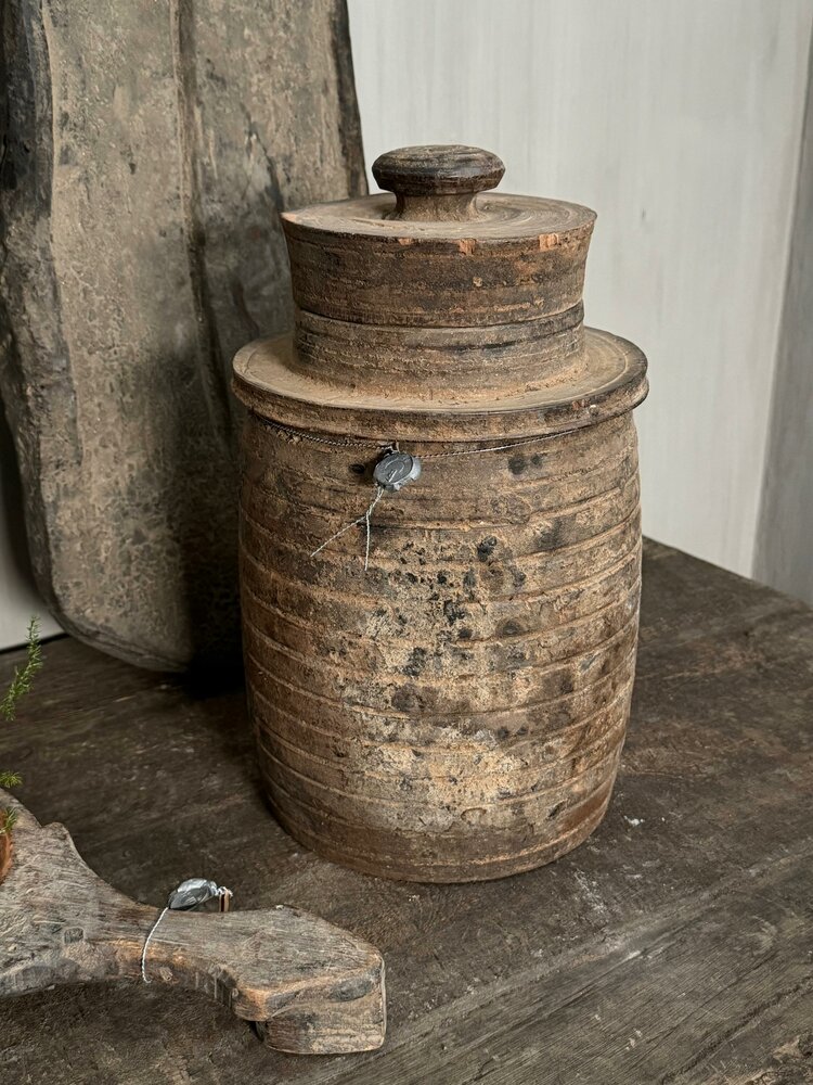 Nepalese kruik met deksel Hoffz  Ho1