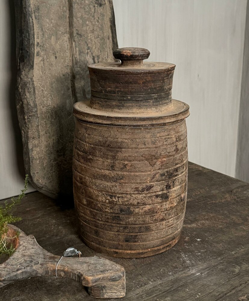 Nepalese kruik met deksel Hoffz  Ho1