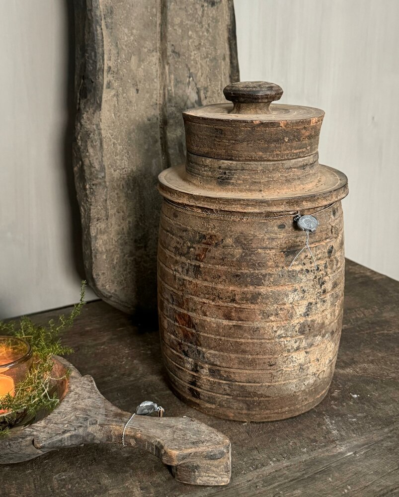 Nepalese kruik met deksel Hoffz  Ho1