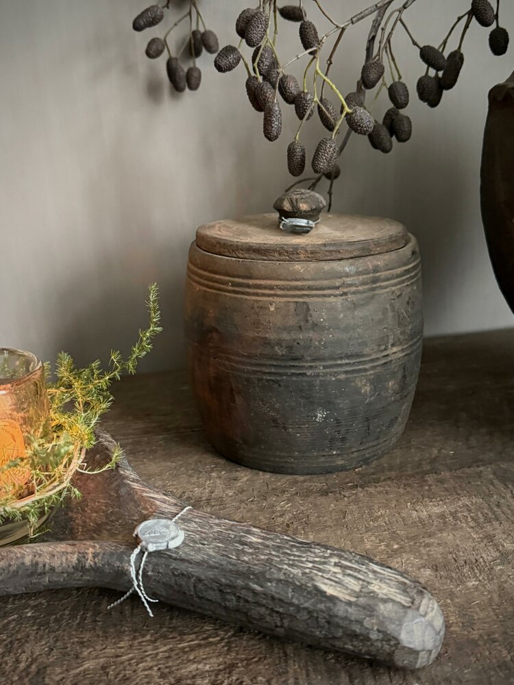 Nepalese pot met deksel Hoffz Ho2