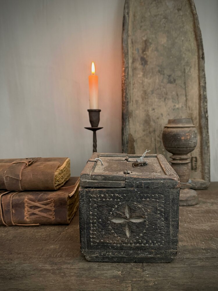 Uniek houten kistje Hoffz