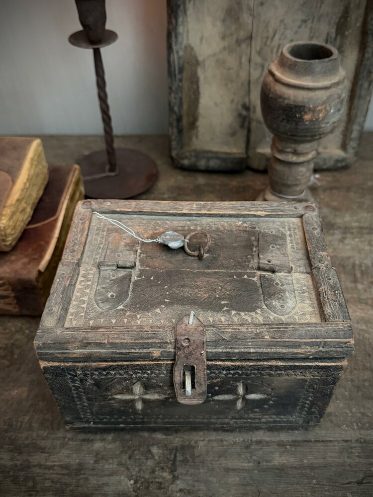 Uniek houten kistje Hoffz