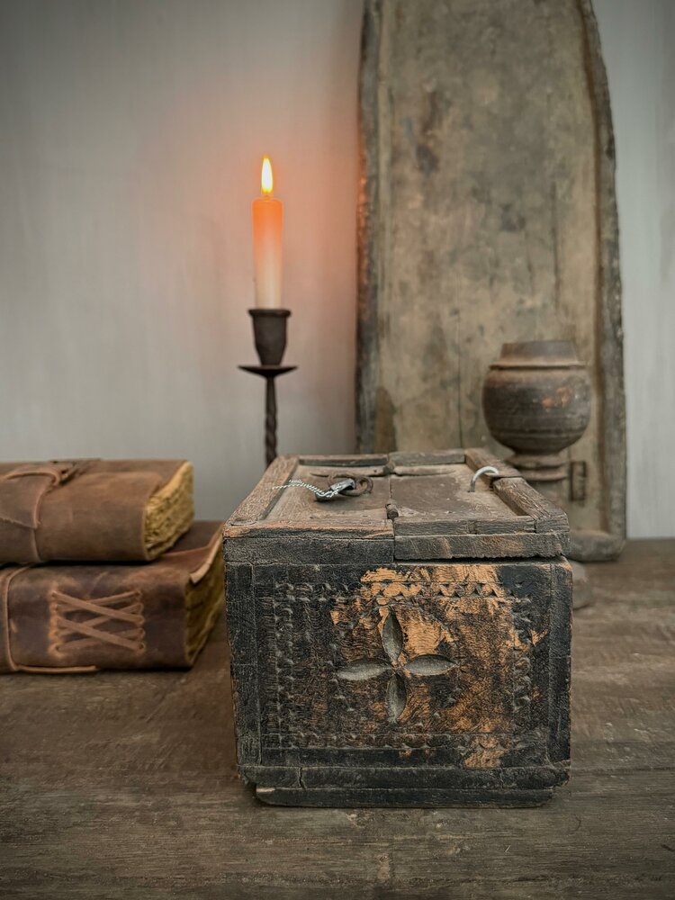 Uniek houten kistje Hoffz