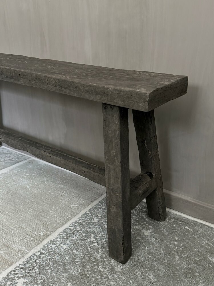 Bankje Old barn | Bankje oud hout 100cm A