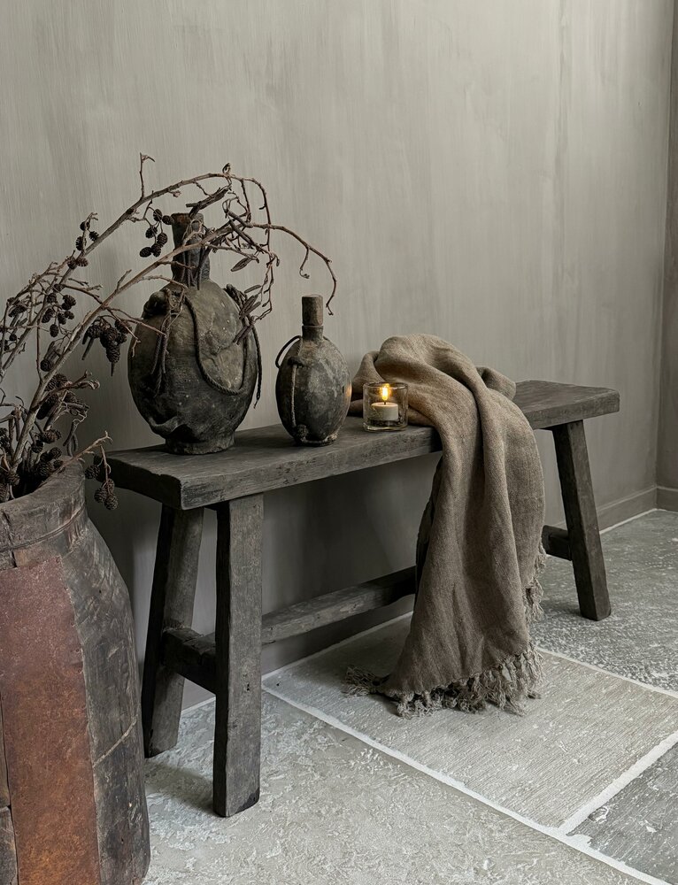 Bankje Old barn | Bankje oud hout 100cm A