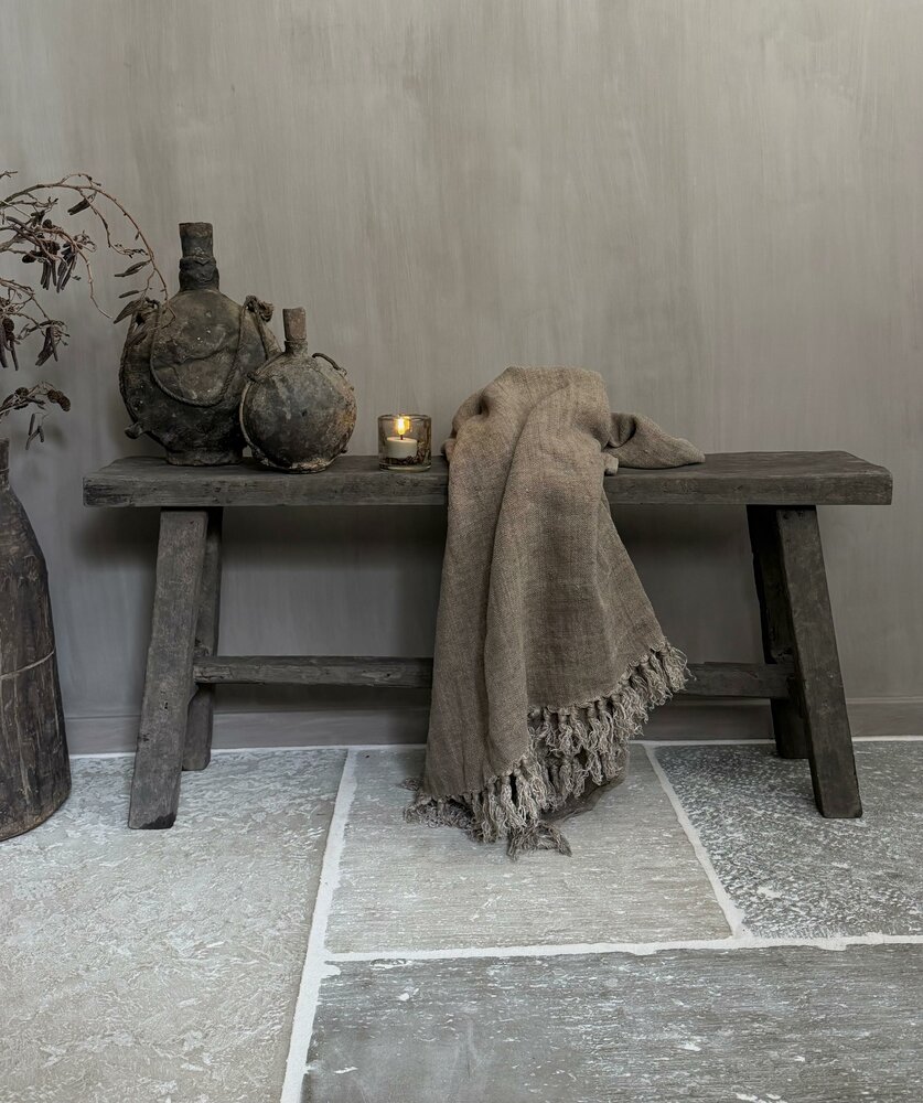 Bankje Old barn | Bankje oud hout 100cm A