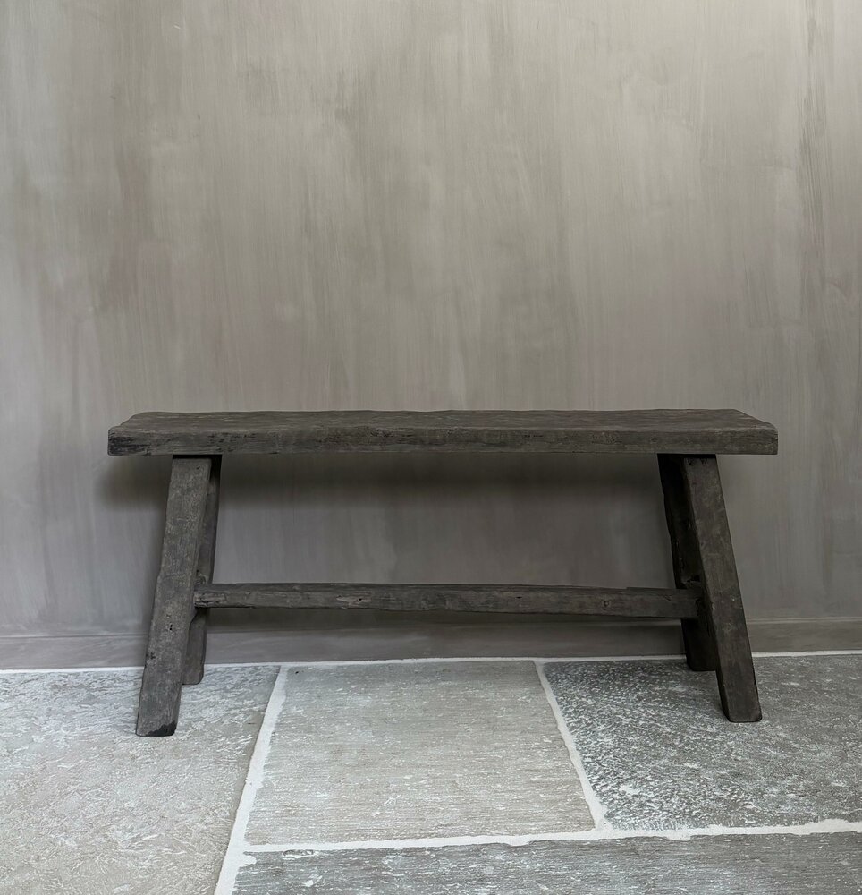 Bankje Old barn | Bankje oud hout 100cm A