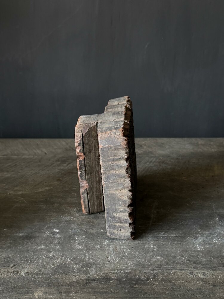 Oude Batik stempel D