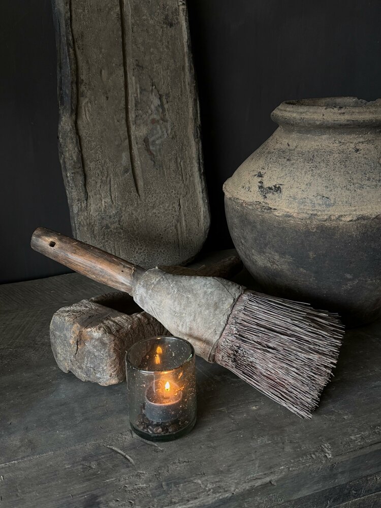 Oude unieke borstel China | Antieke kwast China C