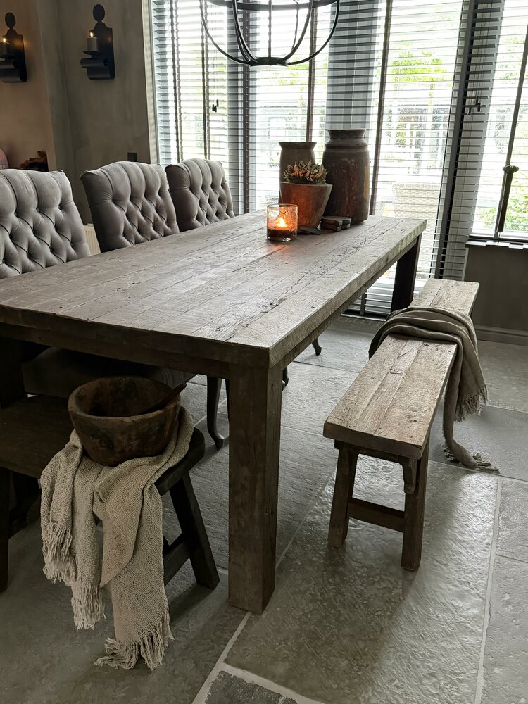 Houten bank Driftwood  180cm