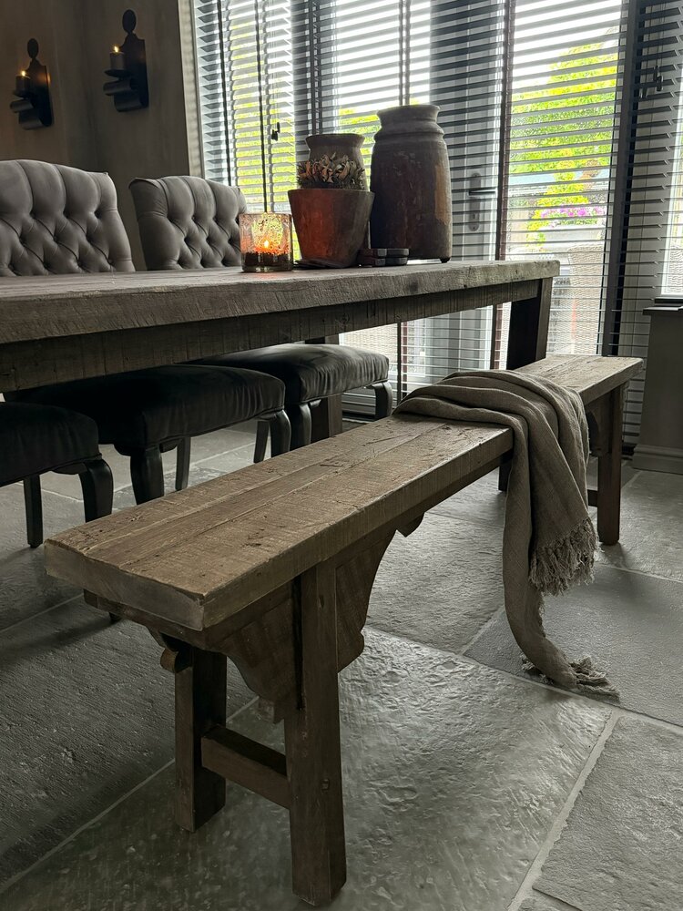Houten bank Driftwood  180cm