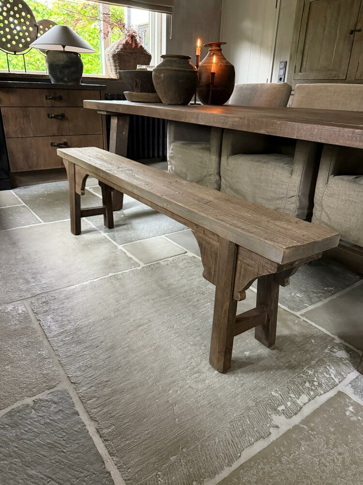 Houten bank Driftwood  180cm