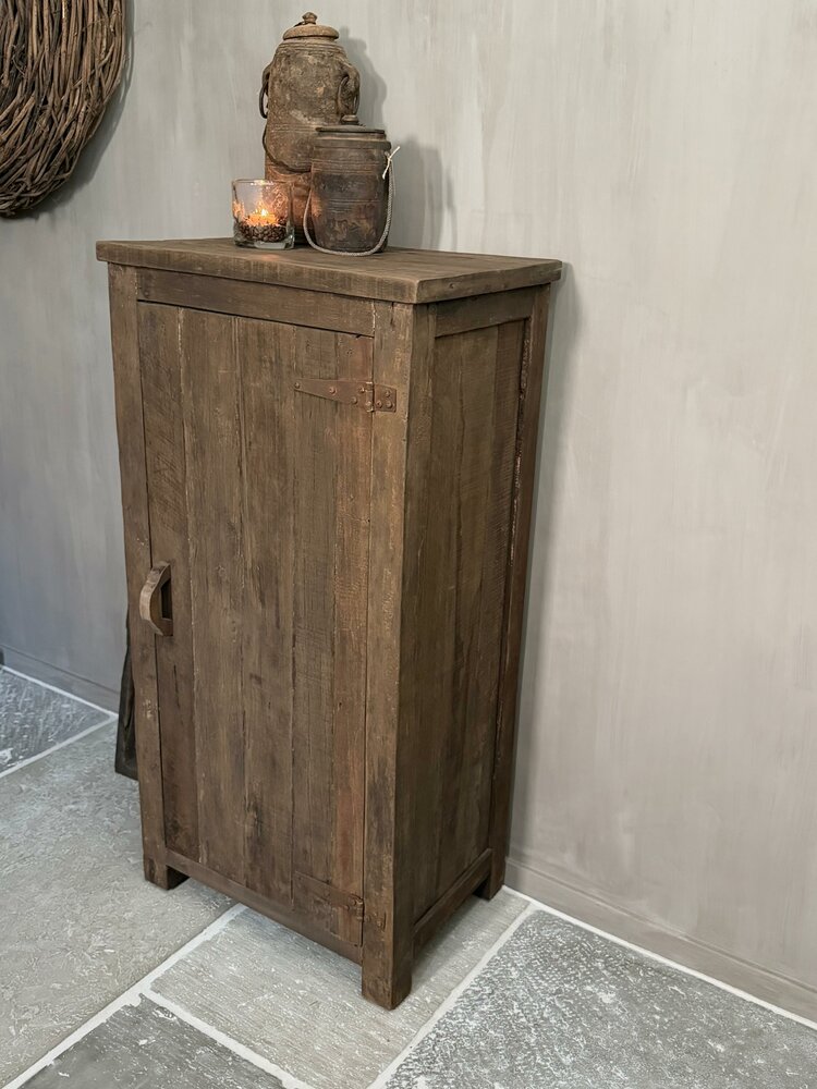 1 deurs kast | &Eacute;&eacute;ndeurskast Keci Driftwood  C