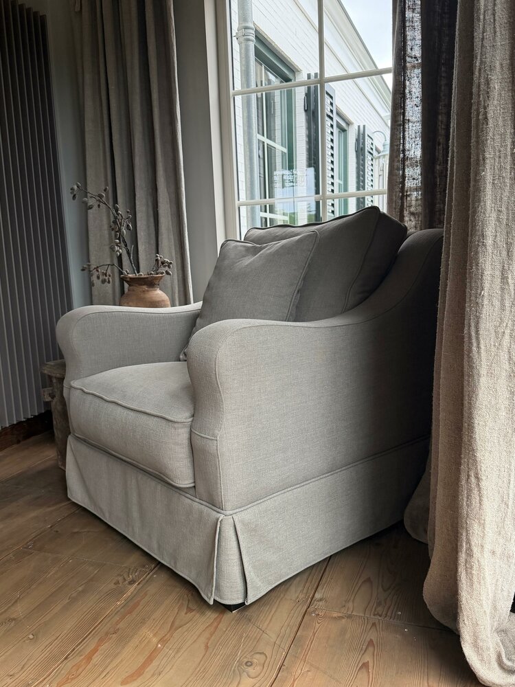 Stoer landelijke Fauteuil SAM (via bestelling)