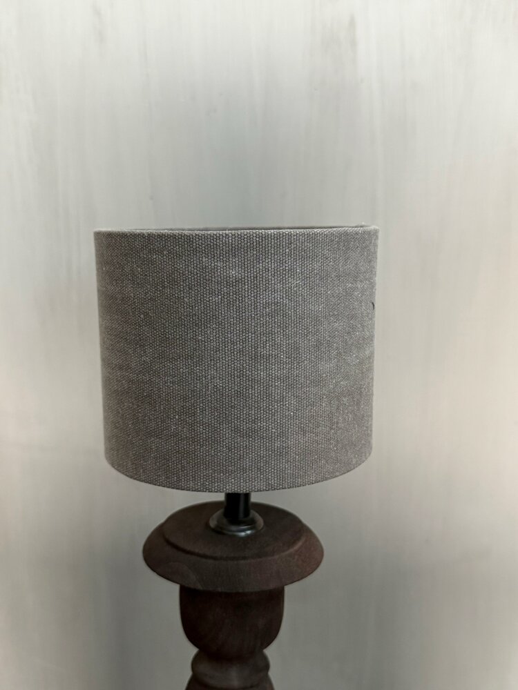Lampenkap cilinder taupe Luksa 15/12