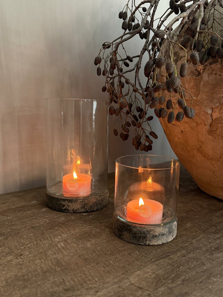 Kandelaar-windlicht Zwolle | Small | Glass Collection 