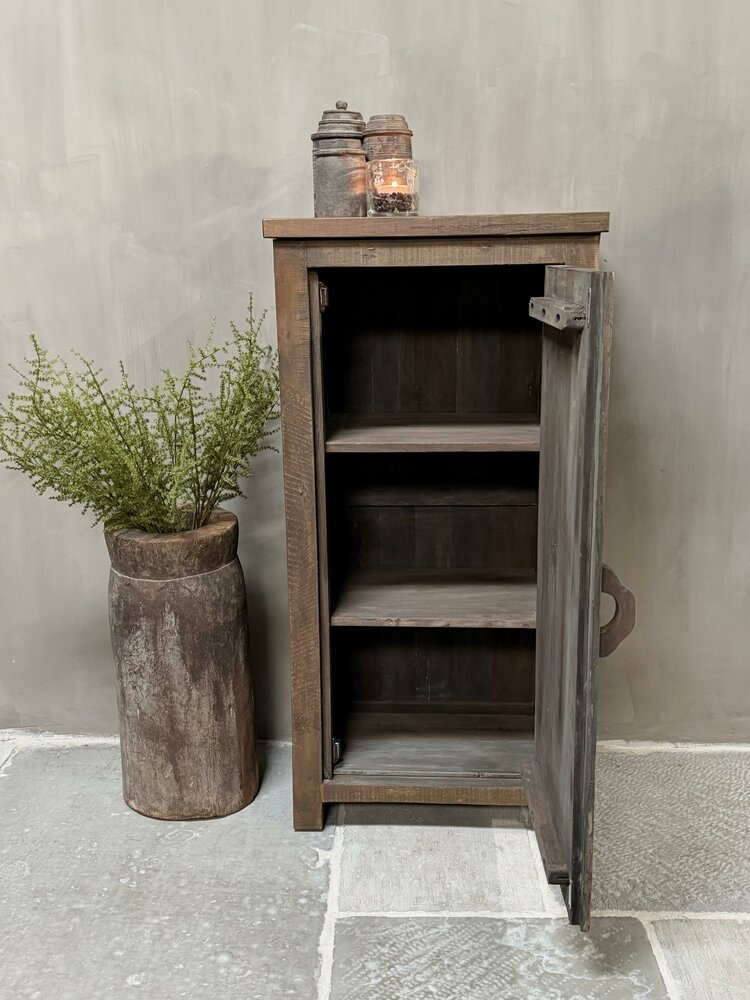 1 deurs kast | &Eacute;&eacute;ndeurskast Keci Driftwood  