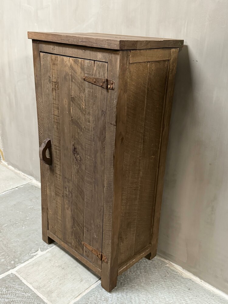 1 deurs kast | &Eacute;&eacute;ndeurskast Keci Driftwood  