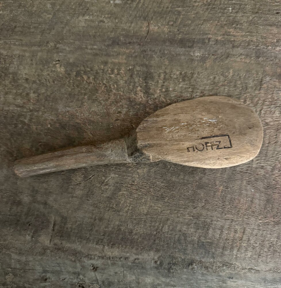 Kleine houten lepel hoffz